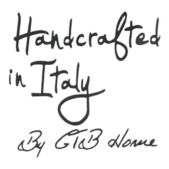 Set Of 5 Plates By GTB Home Handcrafted In Italy With Poppy  Floral Design 8.5" - Picture 7 of 8